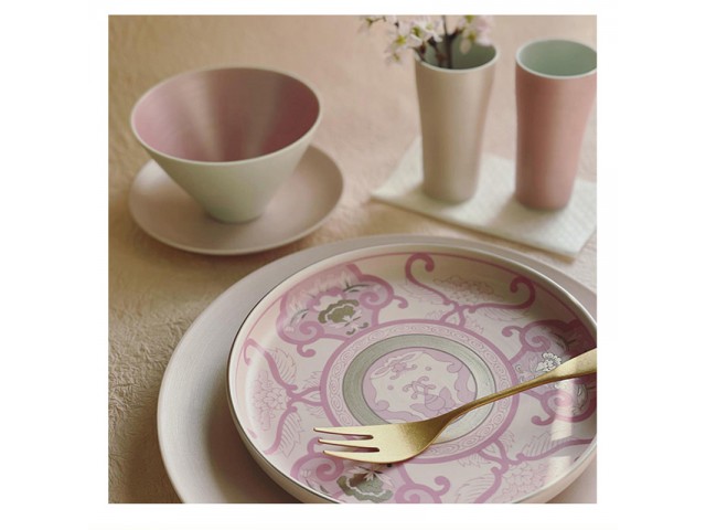 High quality lifestyle floral dessert plates dinnerware plate luxury set