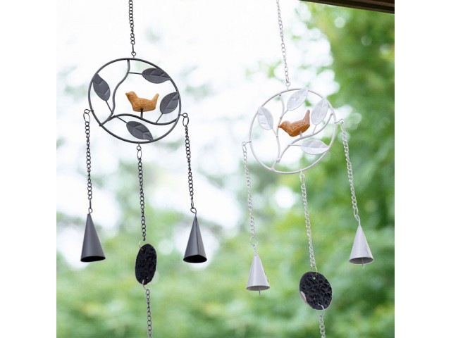 Japanese handmade metal bells and wind chimes hanging ornaments